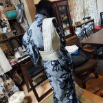 半幅帯の練習